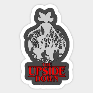 The Upside Down Sticker